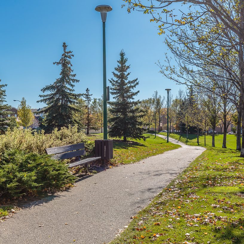 Grosvenor Park is located in the Grosvenor Park neighborhood of Saskatoon.